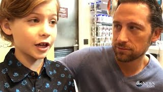 Jacob Tremblay Brings His Dad to Work for Take Your Kids to Work Day [upl. by Tiffy838]