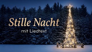 Stille Nacht Silent Night – Lyric Video [upl. by Carlita461]