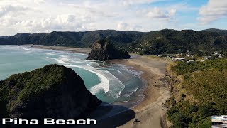 A Day At Piha Beach New Zealand [upl. by Coniah205]