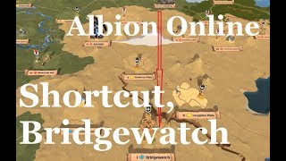 Albion Online  Caerleon to Bridgewatch fast almost safely [upl. by Ion758]