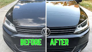 Complete Car Detail and Ceramic Coating Volkswagen  How To [upl. by Barger]