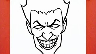 HOW TO DRAW THE JOKER [upl. by Epoh]