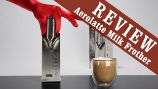 Aerolatte Milk Frother  Exclusive Review [upl. by Narih852]