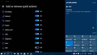 Windows 10 Settings System Notification and actions what does it do and how to set up [upl. by Gee]