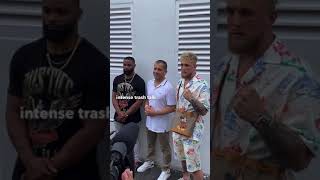 Heartwarming moment at Jake Paul vs Tyron Woodley event shorts [upl. by Ecneralc]