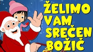 Želimo vam srečen božič  Otroške božične pesmi  Božični mix  We Wish You A Merry Christmas [upl. by Odnavres]