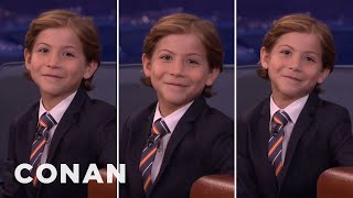 Jacob Tremblays Three Red Carpet Looks  CONAN on TBS [upl. by Anaxor630]