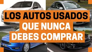 Los AUTOS USADOS que NO debes COMPRAR  Motoren Mx [upl. by Hgalehs281]