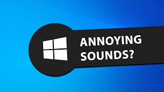 Disable Annoying Notification Sounds in Windows 10 [upl. by Welcome]