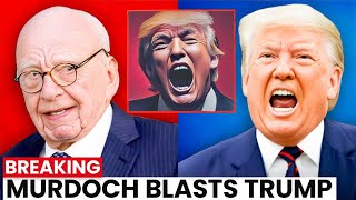 Murdoch GOES ROGUE—SAVAGES Trump on FRONT PAGE [upl. by Ahsatel167]