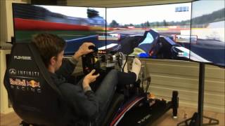 Max Verstappen F1 Challenge  Playseat® Headquarters [upl. by Eidok]