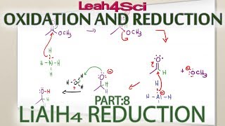 Lithium Aluminum Hydride LiAlH4 Reduction Reaction  Mechanism [upl. by Ackley]