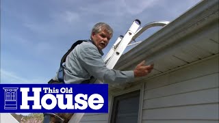 How to Vent a Bath Fan Through the Roof  This Old House [upl. by Dewar530]