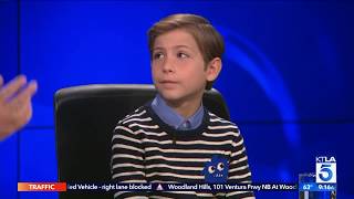 Jacob Tremblay Reveals Why he Pursued his Part in quotWonderquot [upl. by Tnahsin]