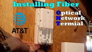 ATampT Fiber Installation [upl. by Wadleigh708]