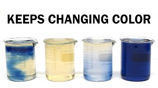 Recreating the BriggsRauscher oscillating reaction [upl. by Atiuqrahs]