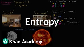 Introduction to entropy  Energy and enzymes  Biology  Khan Academy [upl. by Ahtela]