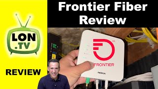 Frontier Fiber Internet Service Review  Connecticut 500 megabit Service  XGSPON [upl. by Thatcher59]