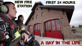 First 24 Hours in a New Fire Station  A Day in the Life [upl. by Haymes]