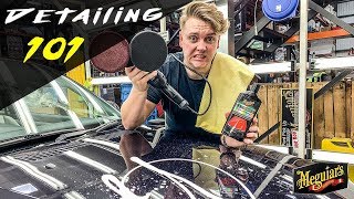 Removing Swirls amp Scratches with Ultimate Compound  Meguiar’s Detailing 101 – UK Edition [upl. by Lael]