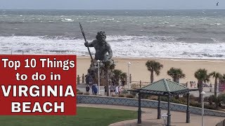 Top 10 Things To Do In Virginia Beach [upl. by Nnauol]