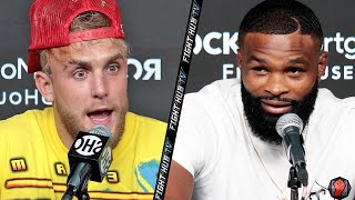 HIGHLIGHTS  JAKE PAUL VS TYRON WOODLEY POST FIGHT PRESS CONFERENCE [upl. by Rainwater]