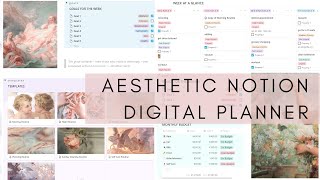 HOW TO CREATE A DIGITAL PLANNER IN NOTION  Free Templates  DIGITAL PLANNING 101 [upl. by Kcirret537]