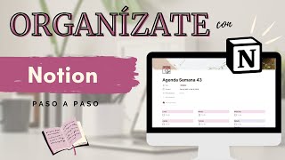 CÓMO USAR NOTION 💡 TUTORIAL 1 PRIMEROS PASOS Y AGENDA SEMANAL CON NOTION  Tidytoc [upl. by Ainna]