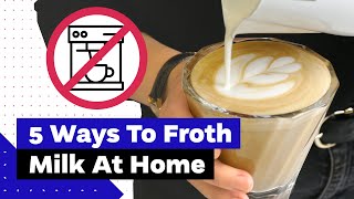 How To Froth Milk At Home Best Milk Frothers Review [upl. by Alracal]