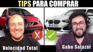 TIPS para comprar un coche con Gabo Salazar [upl. by Norvil]