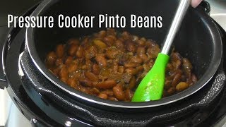 Pressure Cooker Pinto Beans  No Soak Quick Cook Beans  Cosori 2 Quart Electric Pressure Cooker [upl. by Yzeerb]