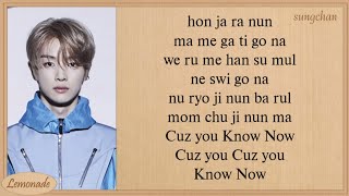 NCT U  Know Now Easy Lyrics [upl. by Modesty]