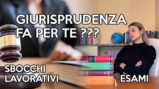 STUDIARE GIURISPRUDENZA ne vale la pena Fa per te Studiare e lavorare Sbocchi lavorativi [upl. by Rannug]