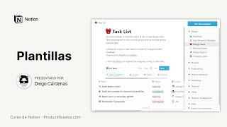 8 Curso de Notion Plantillas [upl. by Rustie500]