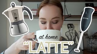 HOW TO MAKE A quotLATTEquot AT HOME moka pot  frother [upl. by Aggappora381]