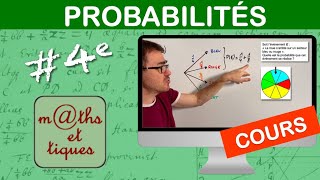 LE COURS  Probabilités  Quatrième [upl. by Babara]