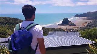 Piha beach New Zealand [upl. by Hayne]