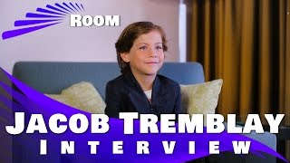 Room Jacob Tremblay Interview [upl. by Otilesoj]